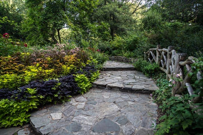 Central Park em Nova York - Shakespeare Garden Central Park em Nova York - Shakespeare Garden