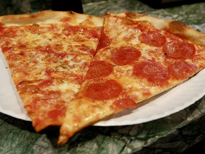 A melhor pizza de Nova York