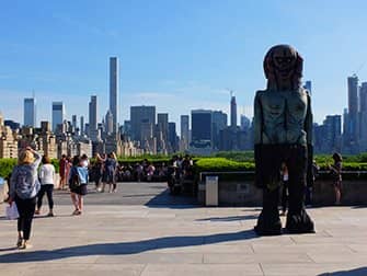 Музей Метрополитен в Нью-Йорке - Jardim na Cobertura