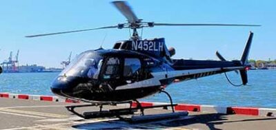 Faça um passeio de helicóptero